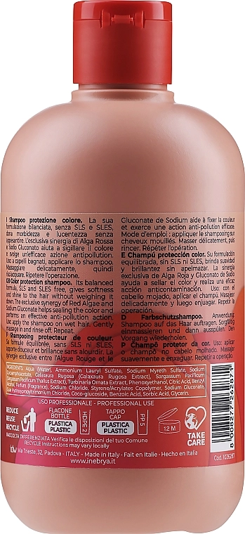 Шампунь для захисту кольору волосся - Inebrya Color Perfect Shampoo, 300 мл - фото N2