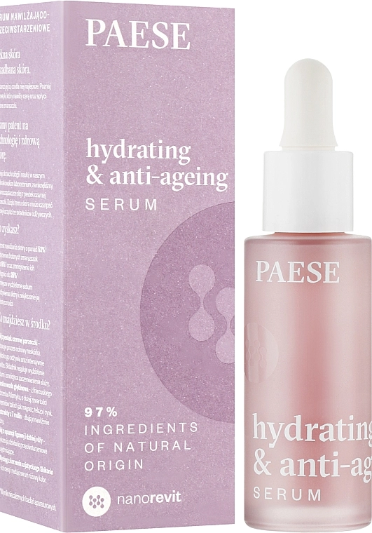 Paese Зволожувальна та антивікова сироватка Hydrating & Anti-Ageing Serum - фото N2