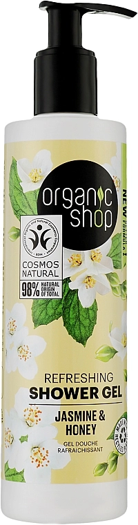 Organic Shop Гель для душу "Жасмин і мед" Shower Gel - фото N1