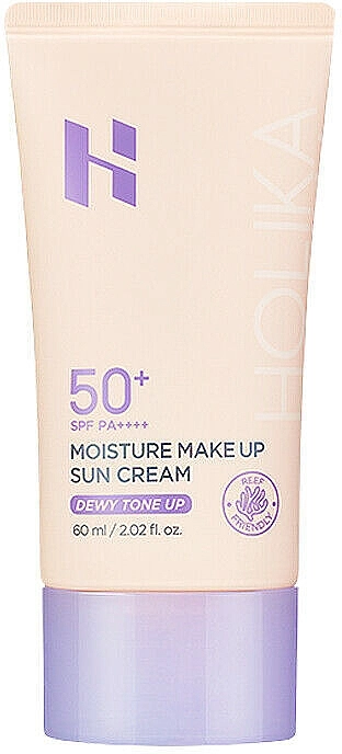Holika Holika Тонувальний сонцезахисний крем Moisture Make Up Sun Cream SPF 50+PA++++ - фото N1
