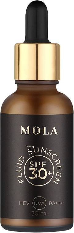 Mola Сонцезахисний флюїд для обличчя Fluid Sunscreen SPF 30+ PA+++ - фото N1