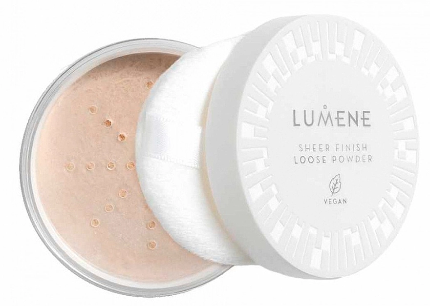 Lumene Sheer Finish Loose Vegan Powder Рассыпчатая пудра для лица - фото N1