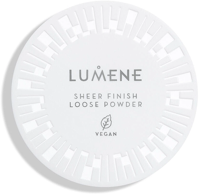 Lumene Sheer Finish Loose Vegan Powder Рассыпчатая пудра для лица - фото N3