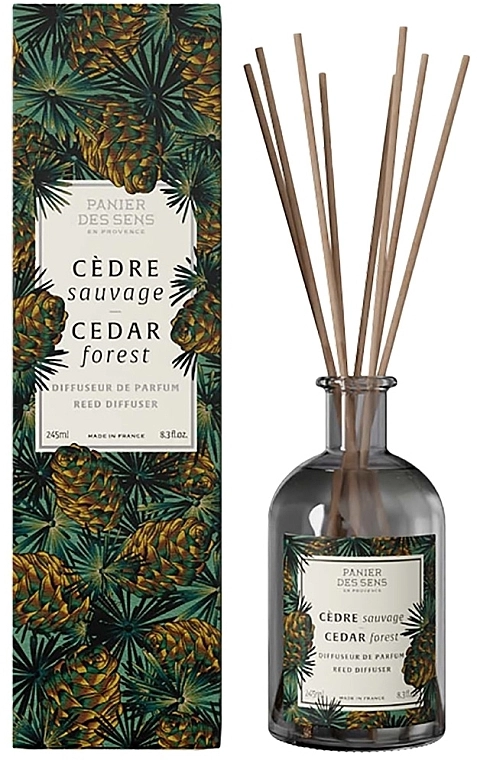 Panier des Sens Аромадиффузор "Кедровый лес" Cedar Forest Reed Diffuser - фото N2