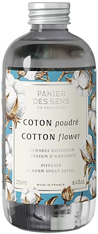 Panier des Sens Рефилл для диффузора "Цветок хлопка" Cotton Flower Diffuser & Room Spray Refill - фото N1