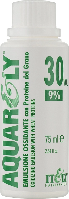 Itely Hairfashion Окислювальна емульсія 9% Aquarely Oxidizing Emulsion - фото N1
