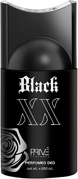 Prive Parfums Black XX Парфюмированный дезодорант - фото N1