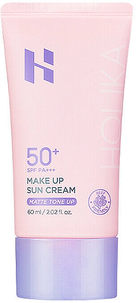 Holika Holika Make Up Sun Cream Matte Tone Up SPF50+ PA+++ Солнцезащитный крем - фото N1