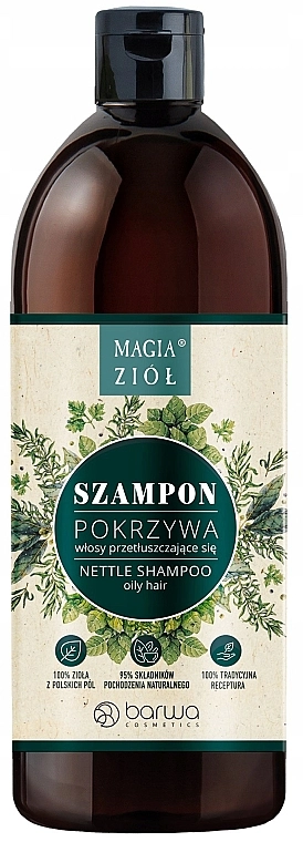 Barwa Шампунь для волосся "Кропива" Magic Herbs Nettle Shampoo Oily Hair - фото N1