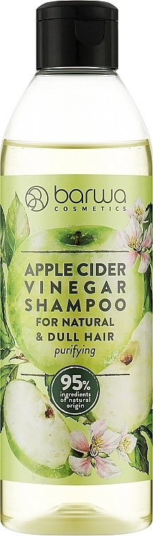 Barwa Очищающий уксусный шампунь Natural Apple Cider Vinegar Shampoo - фото N1