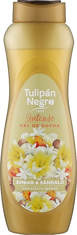 Tulipan Negro Гель для душу "Бурштин і сандал" Shower Gel - фото N1