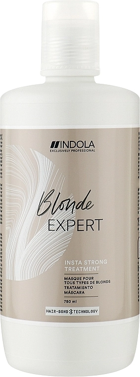 Indola Зміцнювальна маска для всіх відтінків блонд Blonde Expert Insta Strong Treatment - фото N1