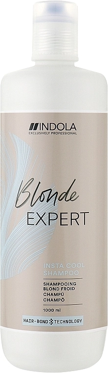 Indola Шампунь для холодных оттенков волос цвета блонд Blonde Expert Insta Cool Shampoo - фото N1