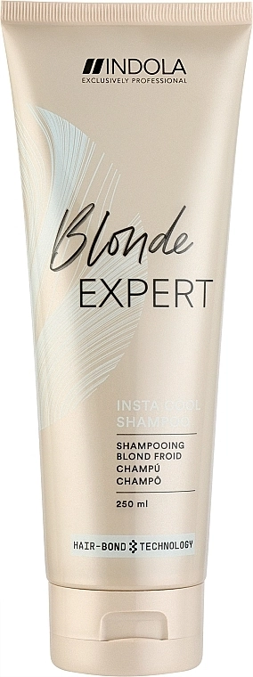 Indola Шампунь для холодных оттенков волос цвета блонд Blonde Expert Insta Cool Shampoo - фото N2