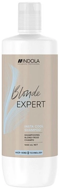 Indola Шампунь для холодных оттенков волос цвета блонд Blonde Expert Insta Cool Shampoo - фото N3