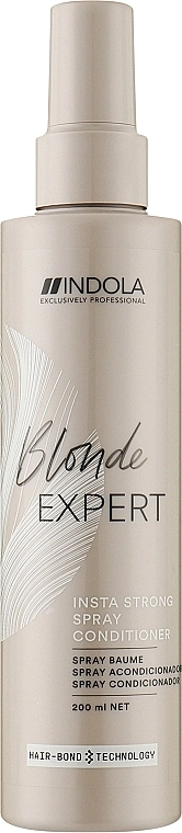 Indola Незмивний спрей-кондиціонер для світлого волосся Blonde Expert Insta Strong Spray Conditioner - фото N1