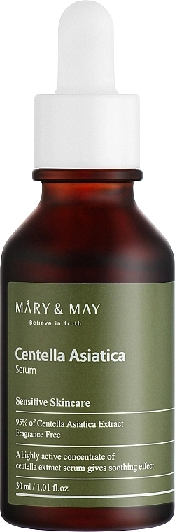 Mary & May Успокаивающая сыворотка для чувствительной кожи Centella Asiatica Serum - фото N1