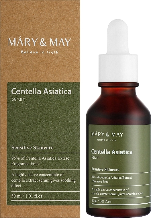 Mary & May Успокаивающая сыворотка для чувствительной кожи Centella Asiatica Serum - фото N2