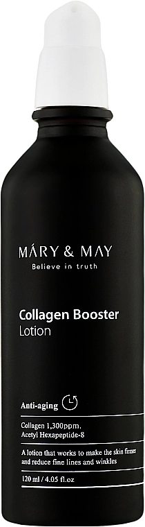 Лосьон для лица с коллагеном - Mary & May Collagen Booster Lotion, 120 мл - фото N1