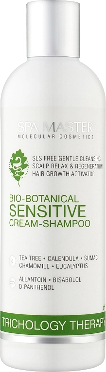 Spa Master Шампунь для сухої та чутливої шкіри голови Bio-Botanical Sensitive Shmampoo - фото N1