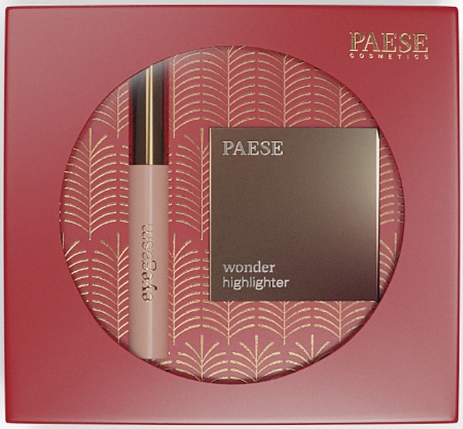 Paese Набор Jingle Bright Set (mascara/8 ml + highlighter/7.5 g) - фото N1