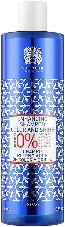 Valquer Шампунь для окрашенных волос Shampoo Shine And Colour Enhancer - фото N1