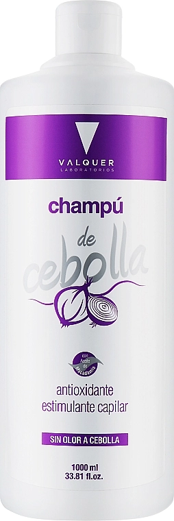 Valquer Цибулевий шампунь для всіх типів волосся Cuidados Onion Shampoo - фото N1