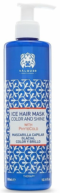 Valquer Маска для фарбованого волосся Ice Hair Mask Color And Shine - фото N1