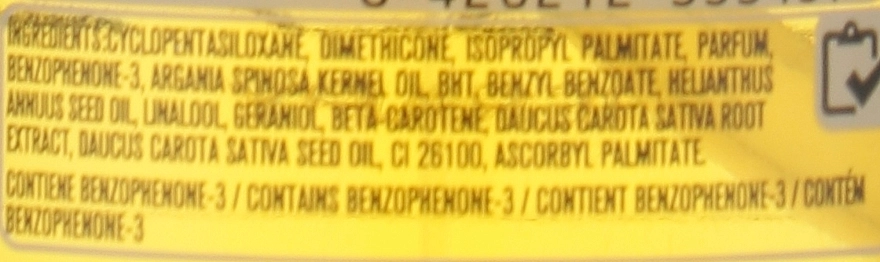 Valquer Сироватка для волосся з аргановою олією Gold Argan Serum - фото N2