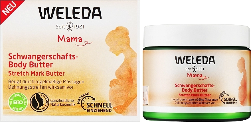 Weleda Баттер для профілактики розтяжок Mama - фото N2