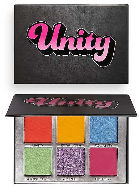 Makeup Revolution Power Eyeshadow Palette Unity Палетка теней для век - фото N1