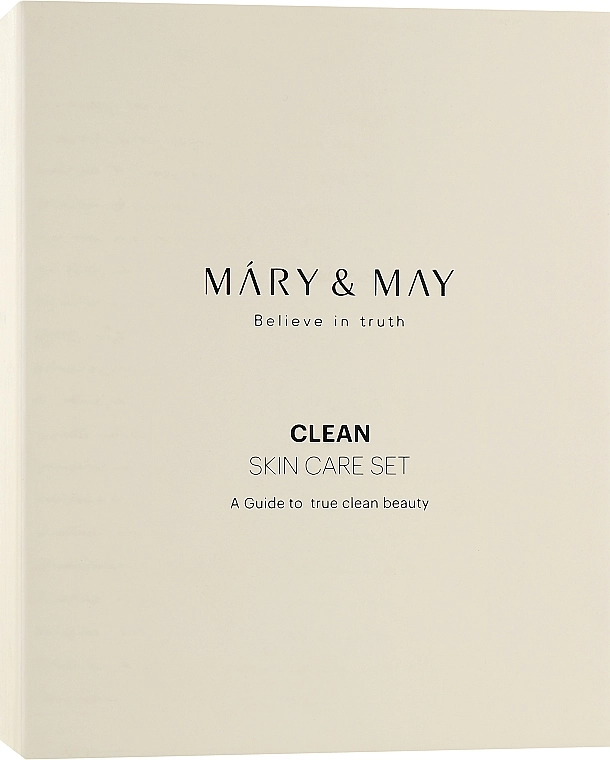 Mary & May Набор Clean Skin Care Gift Set (f/toner/120ml + f/lot/120ml) - фото N1