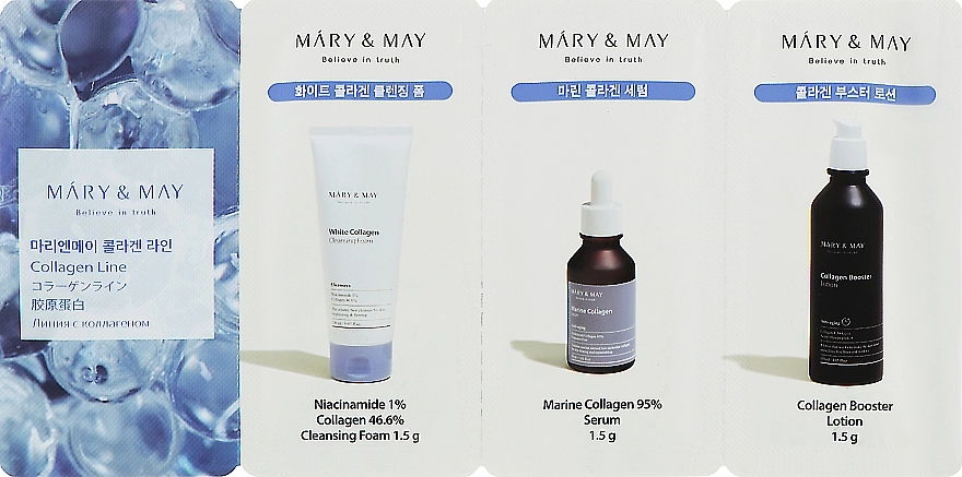 Mary & May Набор Clean Skin Care Gift Set (f/toner/120ml + f/lot/120ml) - фото N5