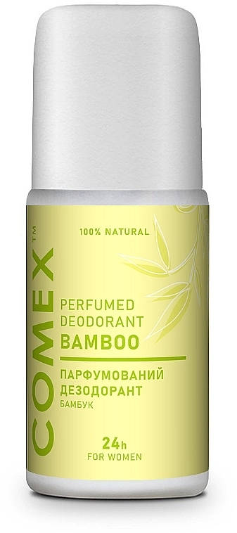 Дезодорант натуральний - Comex "Бамбук" 24H, 50 мл - фото N1