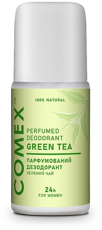 Comex Дезодорант натуральный "Зеленый чай" 24H - фото N1