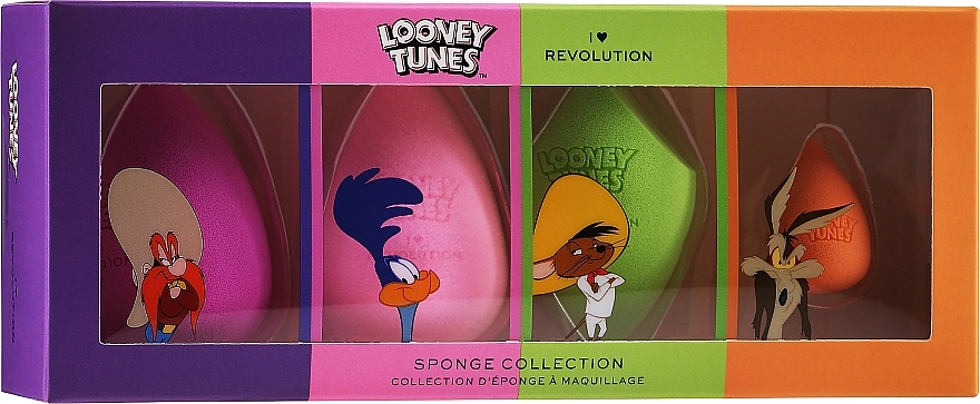 I Heart Revolution Набір спонжів для макіяжу Looney Tunes Makeup Sponges - фото N1