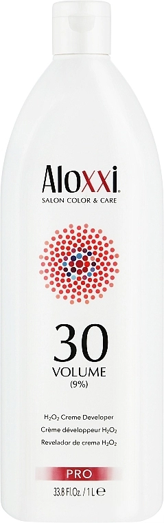 Aloxxi Крем-окислитель для волос, 9% 30Volume Creme Developer - фото N1