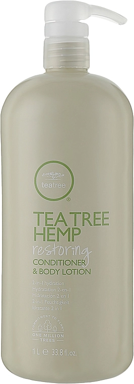 Paul Mitchell Відновлювальний кондиціонер 2в1 Tea Tree Hemp Restoring Conditioner & Body Lotion - фото N3