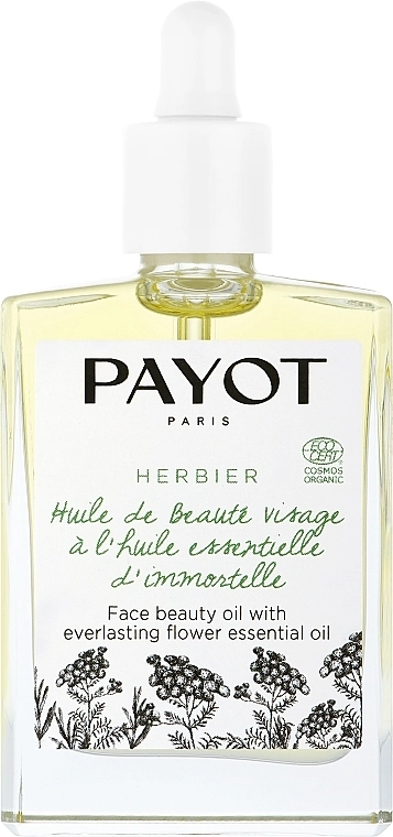 Payot Масло для лица Herbier Face Beauty Oil With Everlasting Flower Oil - фото N1