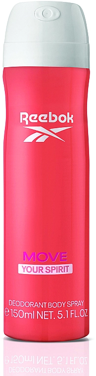 Reebok Дезодорант для тела Move Your Spirit Deodorant Body Spray For Women - фото N1