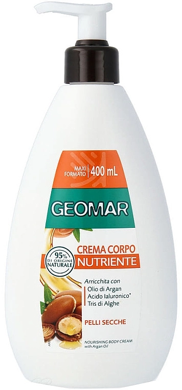 Geomar Питательный крем для тела с аргановым маслом для сухой кожи - фото N1