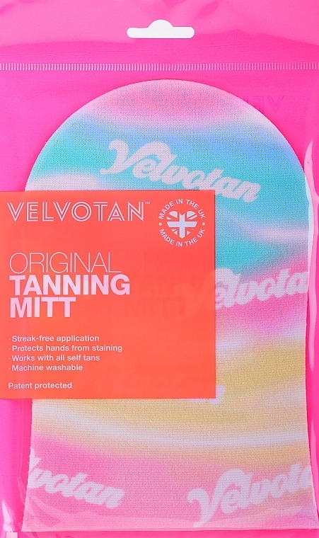 Velvotan Аппликатор-рукавица для автозагара, разноцветная The Original Tanning Mitt - фото N1