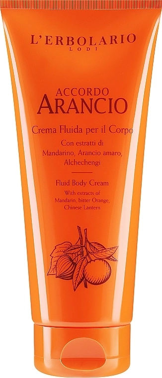 L’Erbolario Accordo Arancio Fluid Body Cream Крем-флюїд для тіла - фото N1