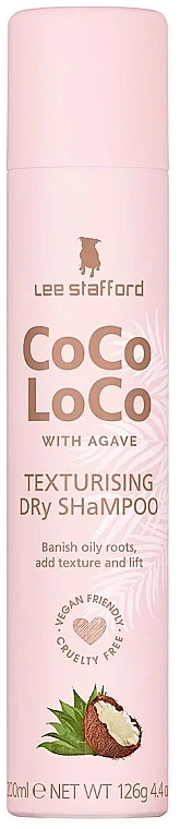 Lee Stafford Сухой шампунь для волос CoCo LoCo With Agave Texturising Dry Shampoo - фото N1