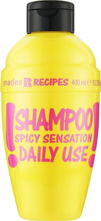 Mades Cosmetics Шампунь "Острые ощущения" для ежедневного применения Recipes Spicy Sensation Daily Use Shampoo - фото N1