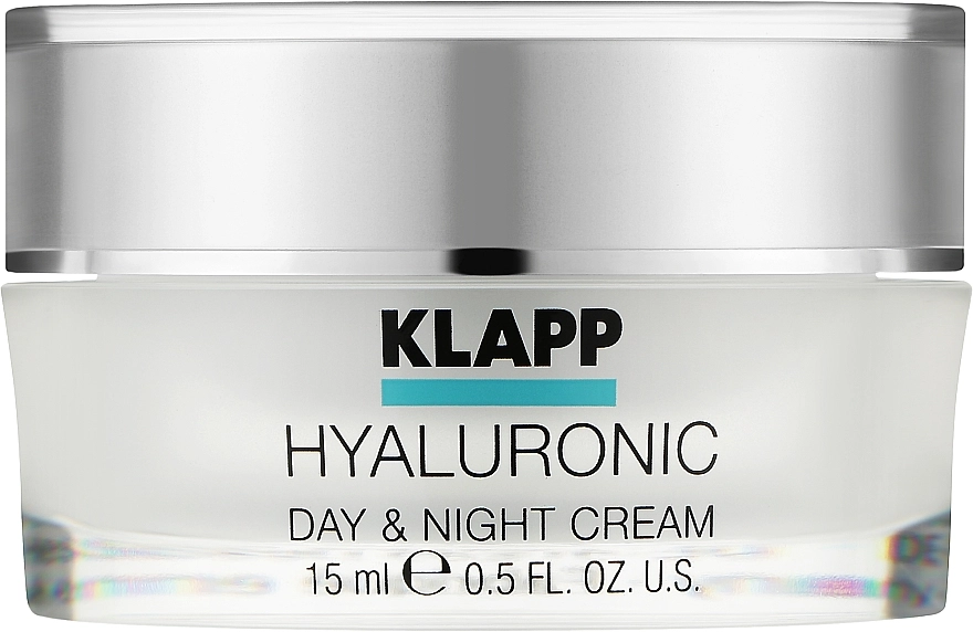 Klapp Крем "Гиалуроник" для дневного и ночного применения Hyaluronic Day & Night Cream (мини) - фото N1