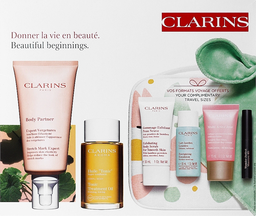 Clarins Набор, 8 продуктов Maternity Kit - фото N1