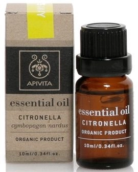 Apivita Эфирное масло "Цитронелла" Aromatherapy Organic Citronella Oil - фото N1