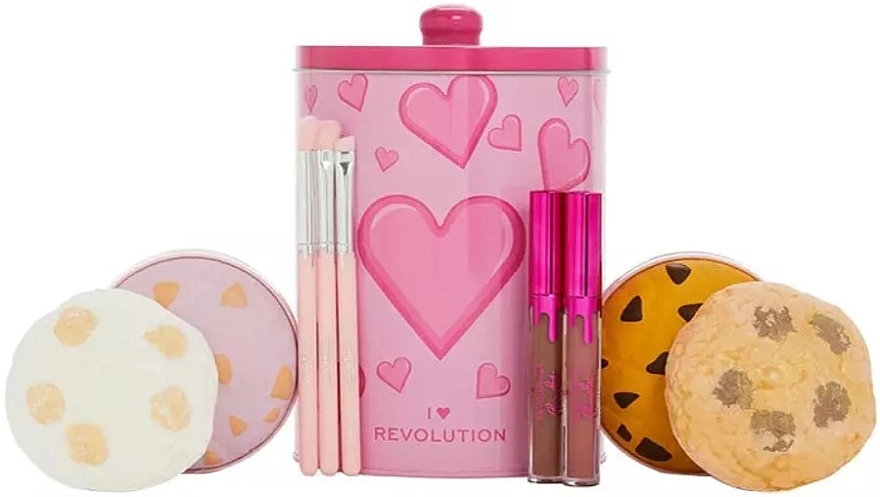 I Heart Revolution Набор, 10 продуктов Cookie Tin - фото N1