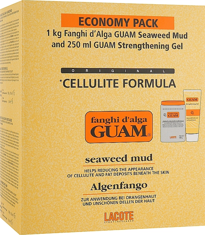 Guam Набор Fanghi d'Alga (mask/1000g + gel/250ml) - фото N1